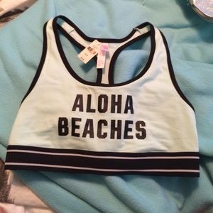 vs PINK sports bra, fashion show inspired!