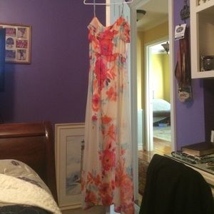 BISOU BISOU MICHELE BOHBOT LONG DRESS