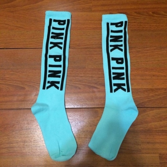 PINK Victoria's Secret Accessories - PINK VS Turquoise socks