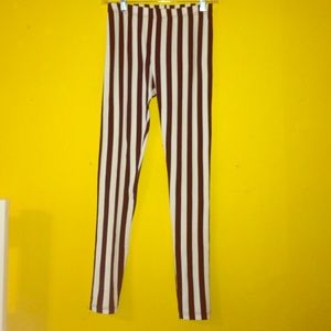 Stripped Leggings