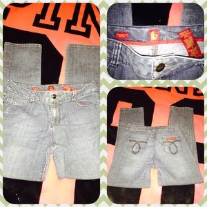 👖EUC Straight Leg Hustle - ring my bell wash👖