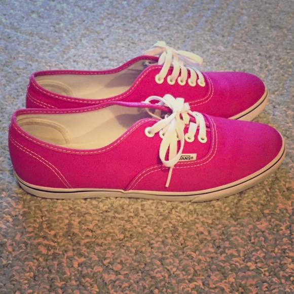 Magenta Vans
