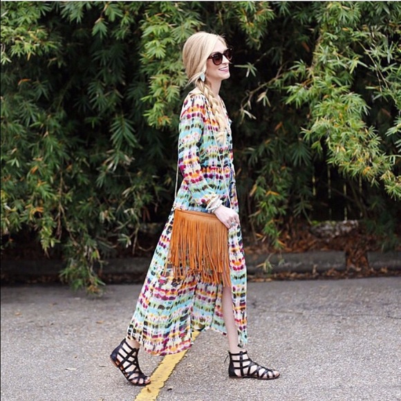 Button up Maxi Dress