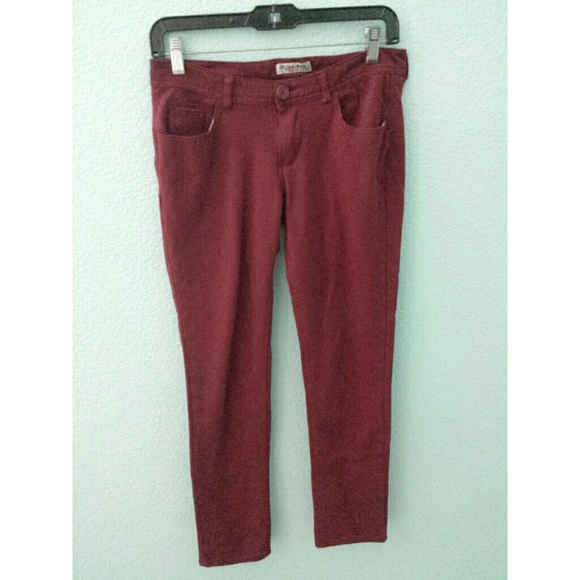 Maroon jegging