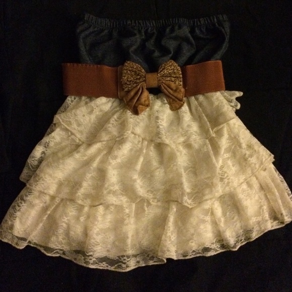 Strapless shirt