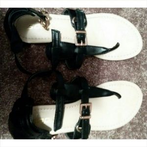 Black sandals