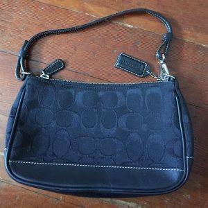 Authentic black small clutch