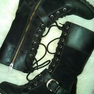 Timberland combat boots