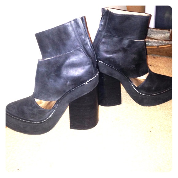 Jeffrey Campbell chunky boots
