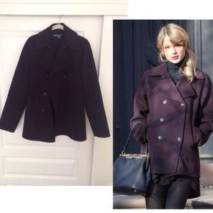 ❌SOLD❌ VINCE Mulberry Pea Coat