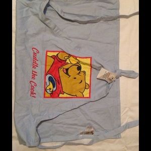 *SOLD* NWT Winnie the Pooh Apron blue (bundled)