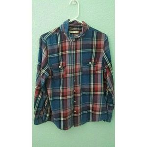 Plaid long sleeve shirt