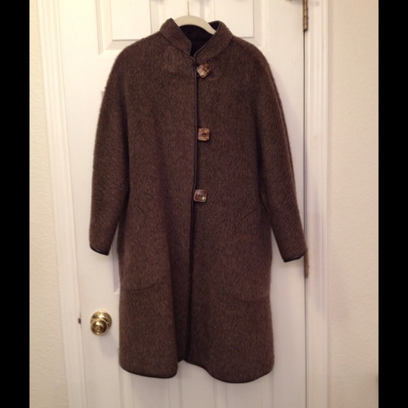 Vintage mohair swing coat