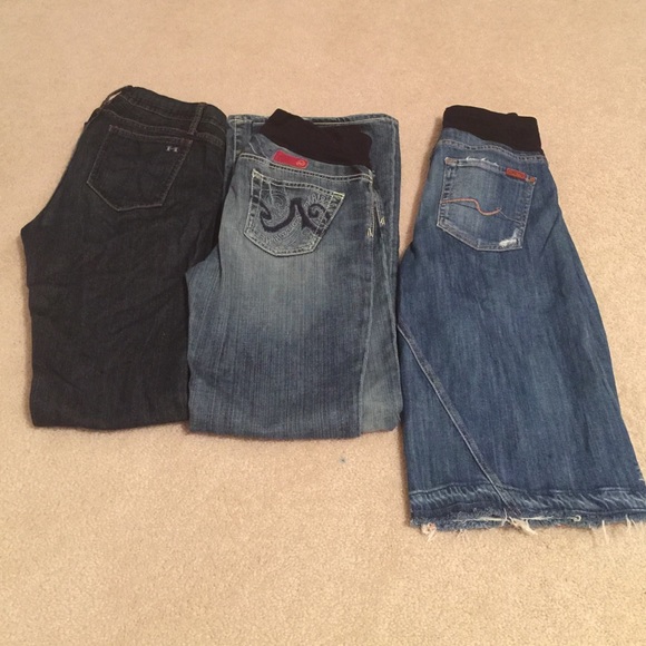Designer maternity Jean bundle - Picture 1 of 3