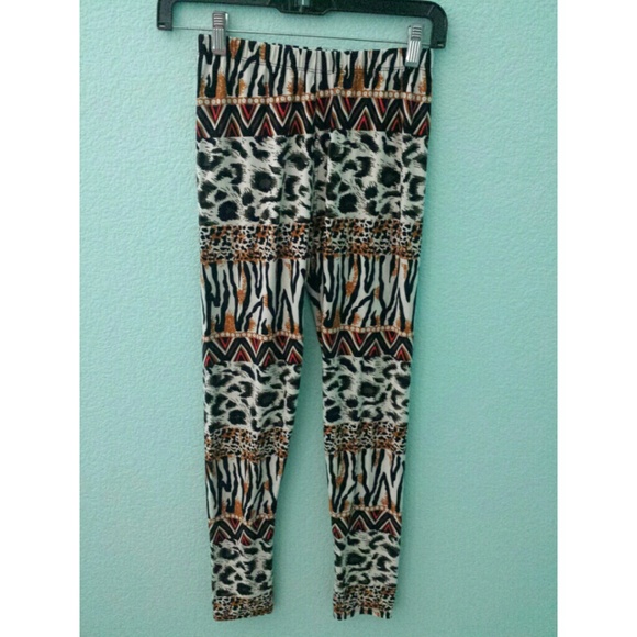 Cute multi-print leggings