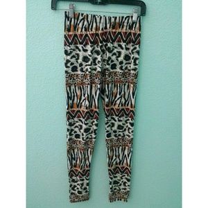Cute multi-print leggings