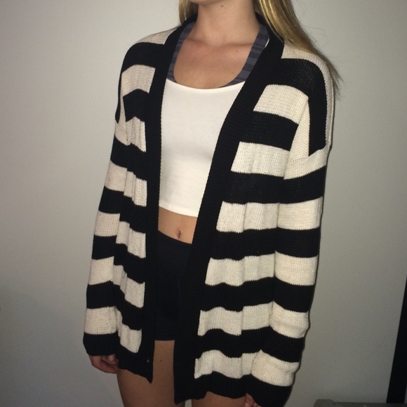 Striped Cardigan