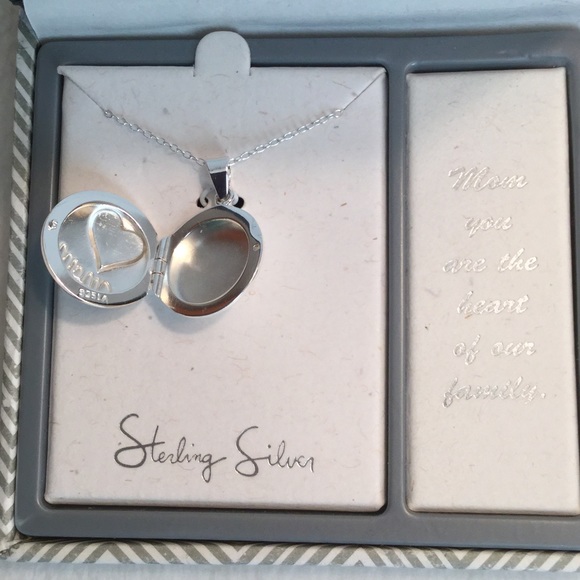 Sterling Silver Heart Locket - Picture 2 of 4