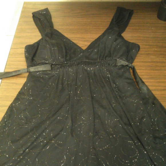 Black dress top