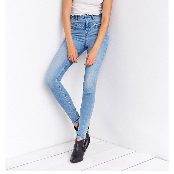 Bdg seamed high rise jeans