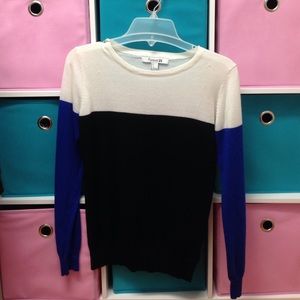 Color block sweater!