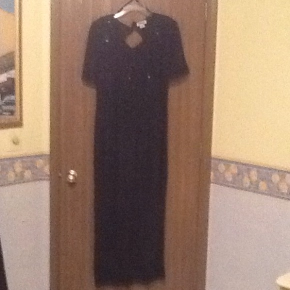 Black beaded dress. 🚬 no returns no trades
