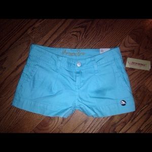 Blue Shorts W/ Front & Back Pockets