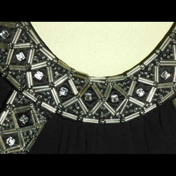 David's Bridal Black Cocktail Dress SZ S - Picture 2 of 4