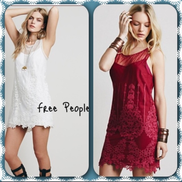 💥Host pick! Free People Troy Dress in WHITE