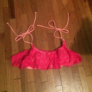 Flounce Bathing Suit Top