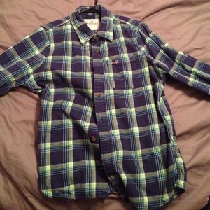Hollister plaid shirts