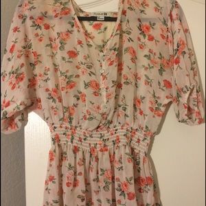Floral blouse