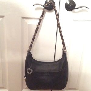 REDUCED Brighton Barbados Hobo Woven Strap Handbag