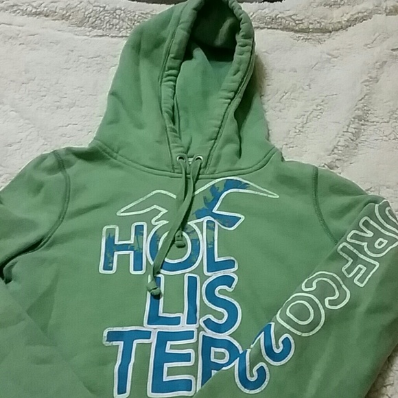 Bundle Hollister light green sweatshirt - Picture 2 of 3