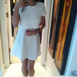 Topshop Floral Skater Dress