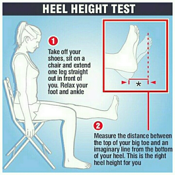 Correct Way to Measure Heel Height - Picture 3 of 4