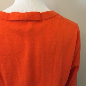 Kate Spade Orange Cardigan
