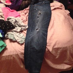 American eagle ripped jeans