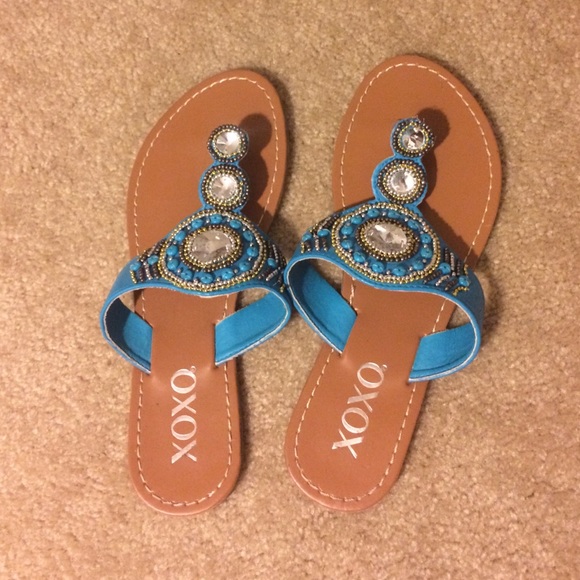 Jeweled sandals