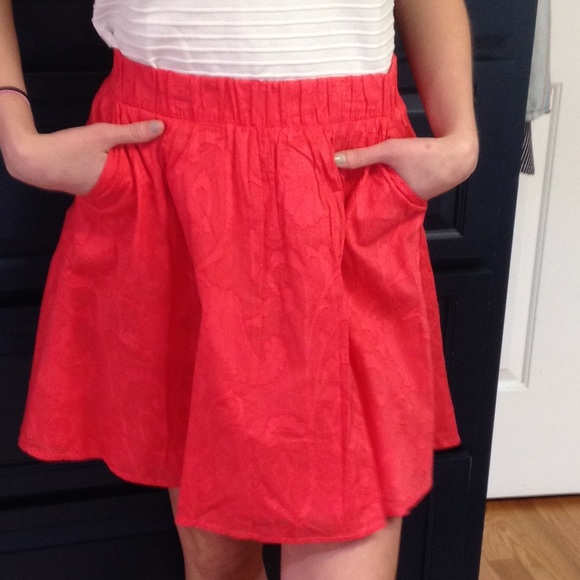 Coral Pink skirt