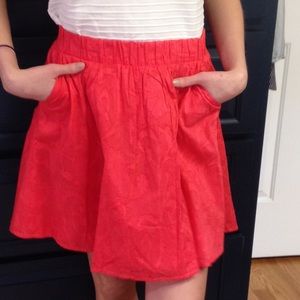 Coral Pink skirt