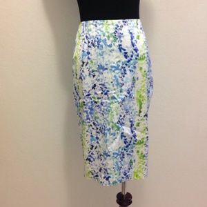Ann Taylor spring pencil skirt 0T
