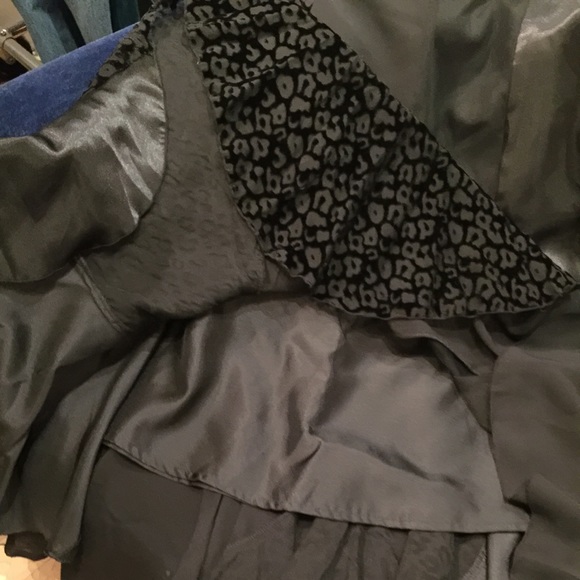 Black STEAMPUNK Goth GODDESS gypsy skirt - Picture 4 of 4