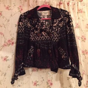 American Rag cropped peplum jacket
