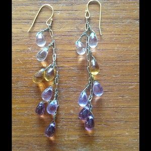 ANTHROPOLOGIE HANDMADE IN HOUSE SAMPLE EARRINGS