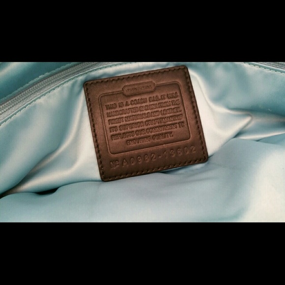 Authentic Coach Handbag - Picture 2 of 4