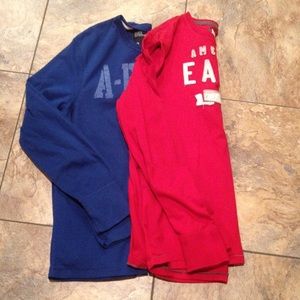 Bundle 2 long sleeve men shirts