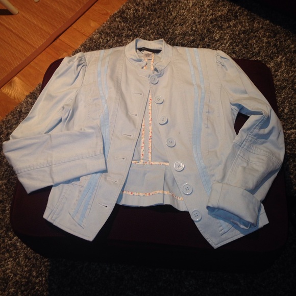 Blue Marc Jacobs cotton spring jacket