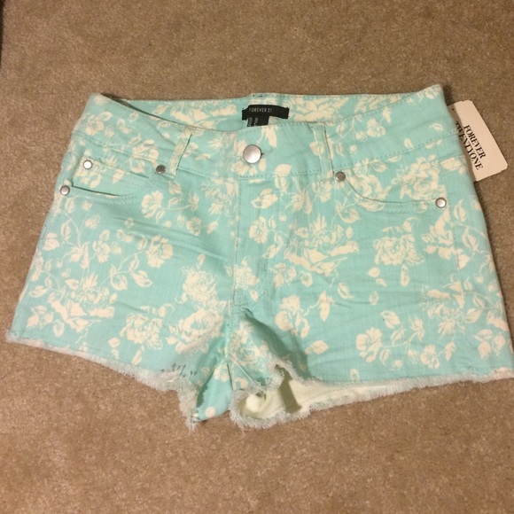 Sky blue shorts