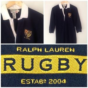 RALPH LAUREN RUGBY polo shirt dress, size large
